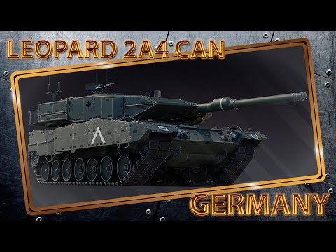 Видео: Leopard 2A4M CAN ✰ СКИДКИ на ДР ✰ WAR THUNDER