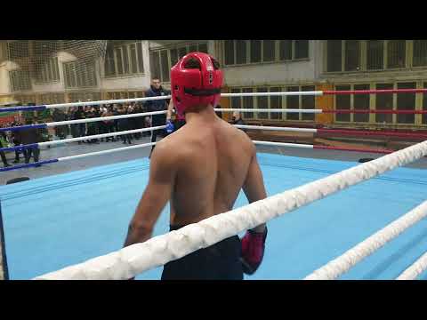 Видео: Gancho Ivanov - Държавно първенство по Кикбокс стил лоукик до 57кг юноши старша " Червен ъгъл "