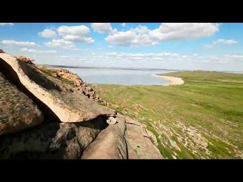 Видео: Шульбинское водохранилище, курганы Койтас, река Кызылсу, Сибинские озера