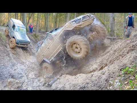 Видео: ПСИХИ на ВНЕДОРОЖНИКАХ Nissan Patrol поспорил с Jeep Cherokee Адреналиновый off road