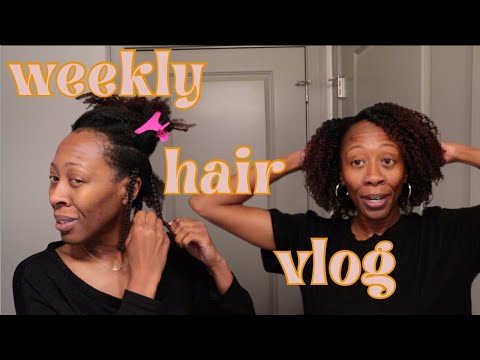 Видео: ОЧЕНЬ болтливый видеоблог о волосах | Melonberry Braidout + Hair Checking