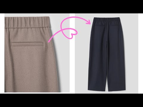 Видео: Метод шитья прорезных карманов: проще, быстрее и аккуратнее