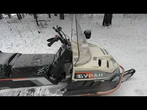 Видео: БУРАН ЛИДЕР А.Д.Е. обзор, покатушки, запуск холодного двигателя.