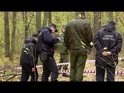 Видео: Геноцид белорусов: останки 45 человек нашли в Гомельском регионе. Панорама