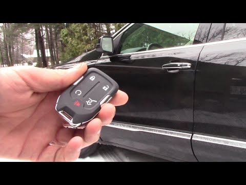 Видео: Как запрограммировать новый брелок для GMC Acadia 2017