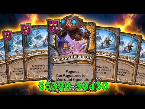 Видео: ИМБА ПАТЧА! АБУЗНЫЙ БИЛД НА ЭЛЕМОВ С ЛАВИНОЙ! [ Fritterus / Hearthstone: Поля Сражений ]
