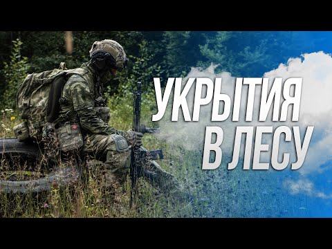 Видео: Работа с укрытиями в лесу