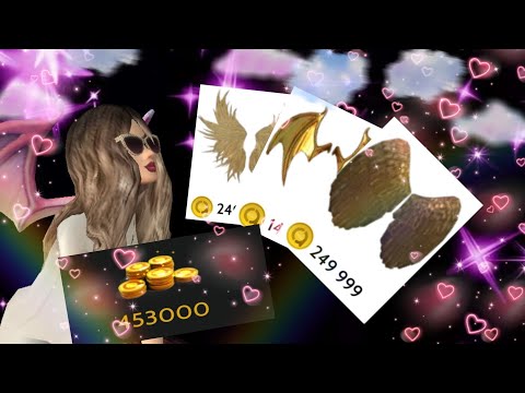 Видео: ТРАТА 450К@ 💵 //купила золотые крылья!?😱//|avakin life| AvaFlow
