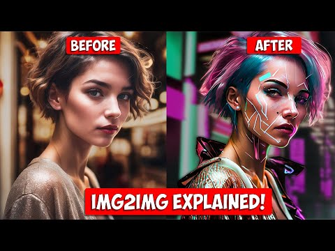 Видео: Стабильная диффузия IMG2IMG: ВСЕ, что вам нужно знать, В ОДНОМ МЕСТЕ!