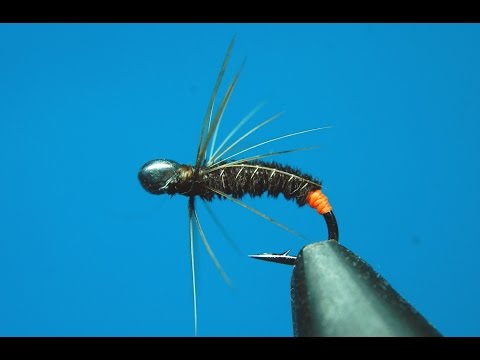 Видео: Мушка "Глухарик" (Holey Head Capercaillie Tail Nymph)