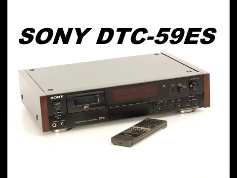 Видео: Обзор SONY DTC-59ES DAT.