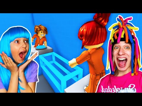 Видео: КИТАЙКА И КОМАНДНЫЙ ТЮРЕМНЫЙ ПОБЕГ С КСЮШЕЙ!