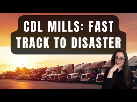 Видео: CDL Mills: пройдите тест, пропустите проверку навыков и отправляйтесь в путь