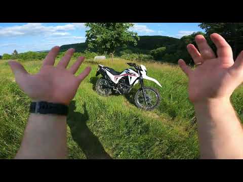 Видео: ОБЗОР TEST DRIVE HONDA XR 190 L