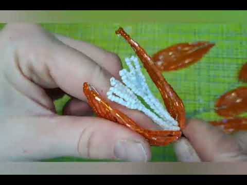 Видео: МК "Рябчик императорский" из бисера