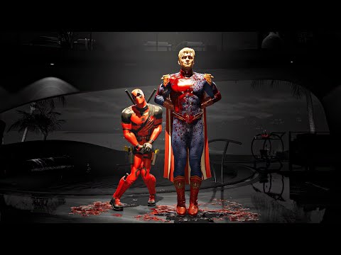 Видео: [MK1] Хоумлендер против Дэдпула, но точно