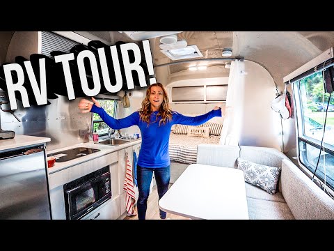 Видео: АВТОТУР | ОБНОВЛЕННЫЙ 2020 Airstream 22fb Bambi — жизнь в автодоме на полный день