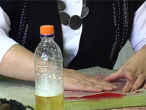 Видео: Мастер класс валяние цветка из шерсти