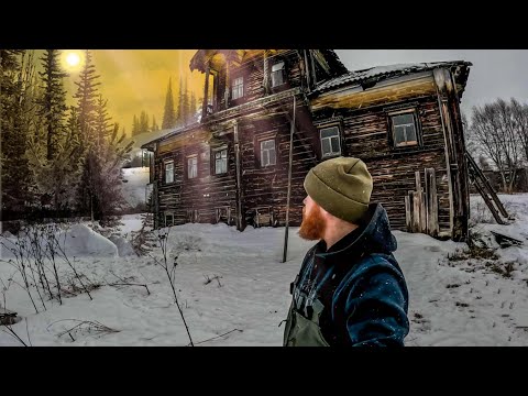 Видео: Рыбалка с ночёвкой.Живём  в старом Карельском доме.Ловим Окуня.
