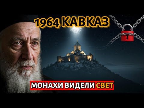 Видео: 1964, Кавказ: монахи видели свет в небе — НКВД заставило молчать