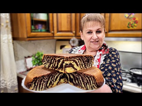 Видео: ПИРІГ ЗЕБРА на СКОВОРОДІ без Духовки. Дуже смачний пиріг до чаю.