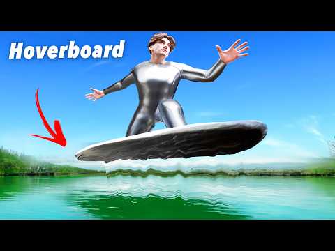 Видео: Настоящий ховерборд Silver Surfer! — EXTREME Superhero Tech