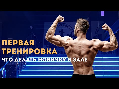 Видео: Первая тренировка в зале: с чего начать и что делать новичку