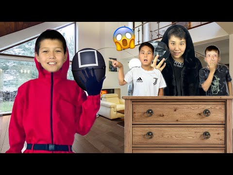 Видео: ДИДАР ИГРА В КАЛЬМАРА БОЛЫП КЕТТІ🦑👺 *24 сағат игра в кальмара !*✅