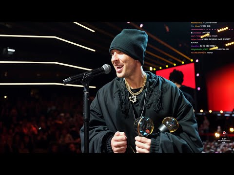 Видео: Егор Крид и Дима Масленников на премии ЖАРА часть 4