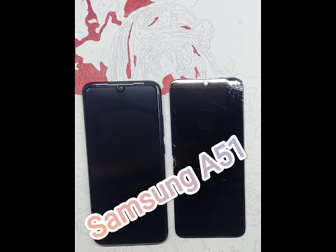 Видео: Samsung A51 A515 - РАЗБОР И ЗАМЕНА ДИСПЛЕЯ