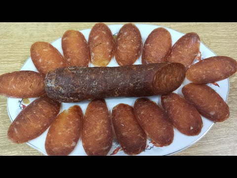 Видео: КУРИНАЯ Сыровяленая КОЛБАСА с Салом, ДЕЛИКАТЕС в Домашних УСЛОВИЯХ