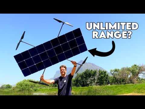 Видео: Я построил дрон, полностью работающий на солнечной энергии