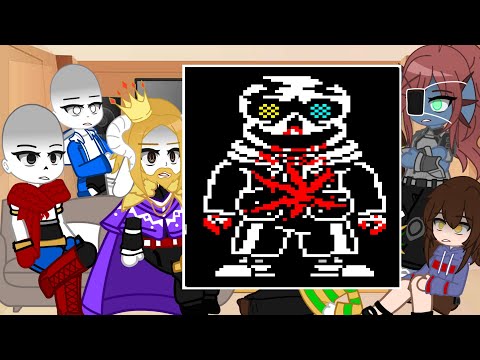 Видео: Реакция Undertale на последний вздох в двух словах (ВСЕ ФАЗЫ) || Dust Sans - Gacha Reacts