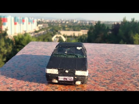 Видео: Обзор ВАЗ 2110 из пластилина Десятка