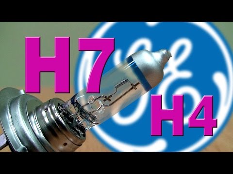 Видео: Тест галогеновых ламп H7 и H4. GE, Osram, Philips, Narva