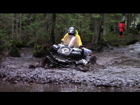 Видео: 6x6 BRP тест драйв после модификаций