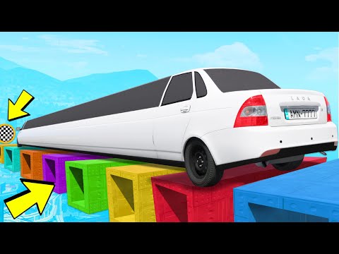 Видео: КАК ДАЛЕКО САМАЯ ДЛИННАЯ ЧИТ ТАЧКА СМОЖЕТ ПРОЕХАТЬ ПО СЛОМАННОЙ ДОРОГЕ В GTA 5? ОБЗОР МОДА В GTA 5!