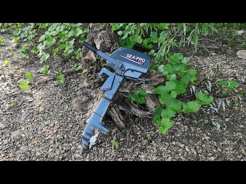 Видео: Моя первая рыбалка с мотором  sea-pro 3
