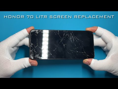 Видео: Как поменять замену экрана Honor 70 Lite