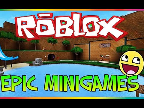 Видео: я играю с другом epic minigames в роблоксe