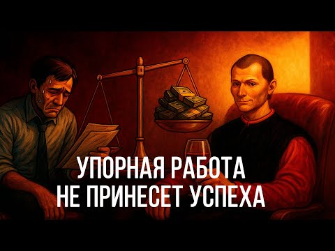 Видео: НЕ РАБОТАЙ И БУДЕШЬ УСПЕШЕН! Не будь в крысиных бегах – Николло Макиавелли