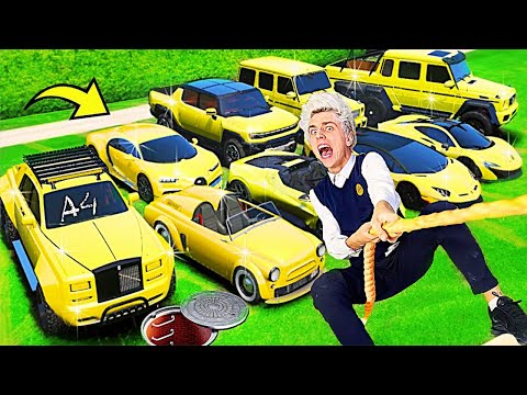 Видео: УГНАЛ ЗОЛОТЫЕ МАШИНЫ У ВЛАДА А4 ЧЕЛЛЕНДЖ в ГТА 5 МОДЫ! ОБЗОР МОДА В GTA 5! ВИДЕО ГТА ИГРЫ MODS