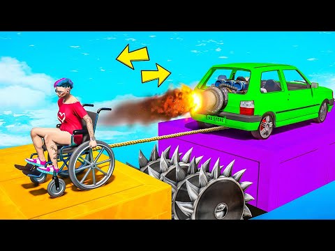 Видео: СМЕРТЕЛЬНОЕ ПЕРЕТЯГИВАНИЕ КАНАТА В ГТА 5 ОНЛАЙН! (GTA 5 ONLINE)