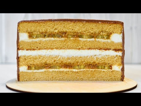 Видео: Карамельный ТОРТ ☆ Нежный, с ВКУСНЕЙШЕЙ начинкой ☆ Caramel CAKE