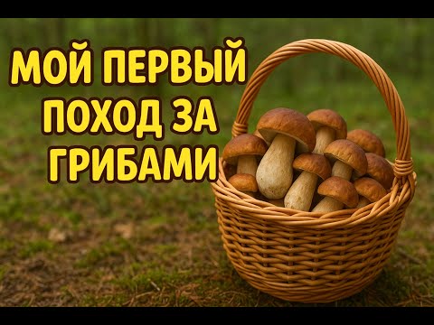Видео: Грибная удача новичка! Мой первый раз в осеннем лесу. Нашел поляну польских грибов.