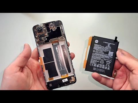 Видео: Xiaomi Redmi Note 11 / 11s - Замена Батареи Разборка