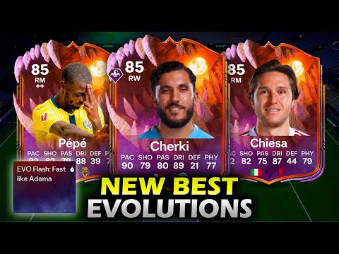 Видео: Лучшие мета-выборы для EVO Flash Fast Like Adama Evolution ⭐ FC 26 Ultimate Team