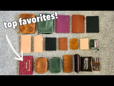 Видео: 15 вещей для любителей дневников! | Galen Leather Co