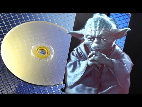 Видео: Голографический Диск на Терабайты: Научная Фантастика в Действии