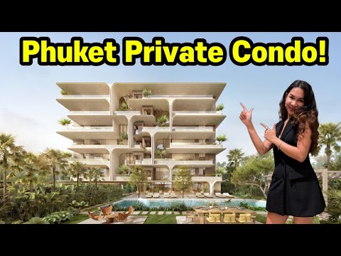 Видео: «Всего 34 квартиры!» Частные апартаменты на Пхукете от бренда класса люкс рядом с пляжем Бангтао!